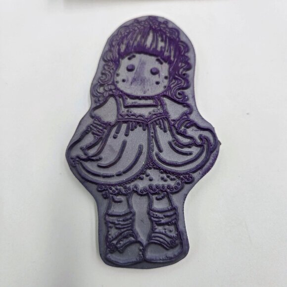 Magnolia Tilda Cling Rubber Stamps Happy Birthday Little Princess Ladder Balleri - Picture 7 of 16